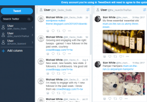 Tweet Deck | Social Media | Marketing | GeckoGrafix | Web Design | Spain | Cardiff