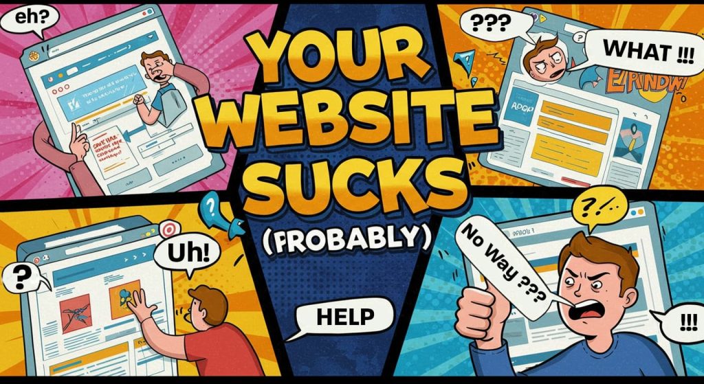 Your Website Sucks (Probably).